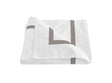 Duvet Cover - Matouk Lowell Platinum Bedding at Fig Linens and Home
