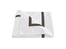 Matouk Duvet Cover - Lowell Sable Brown Bedding at Fig Linens and Home - Milano Percale Cotton