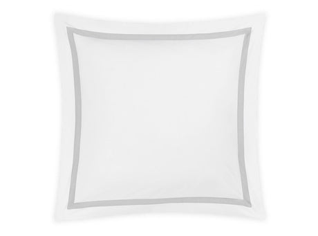 Euro Sham - Matouk Lowell Silver Bedding at Fig Linens and Home