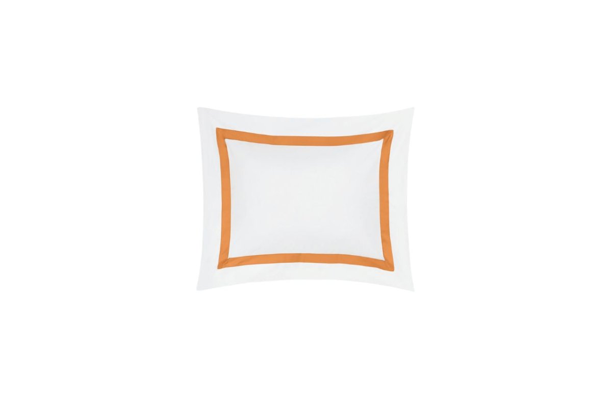 Boudoir Sham - Lowell Tangerine Bedding by Matouk at Fig Linens and Home