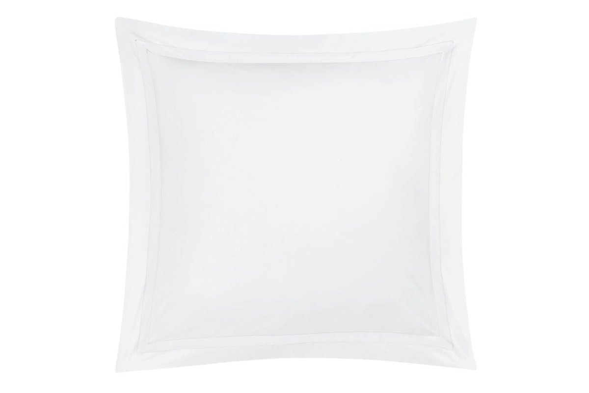 Euro Sham - Lowell White Bedding by Matouk at Fig Linens and Home