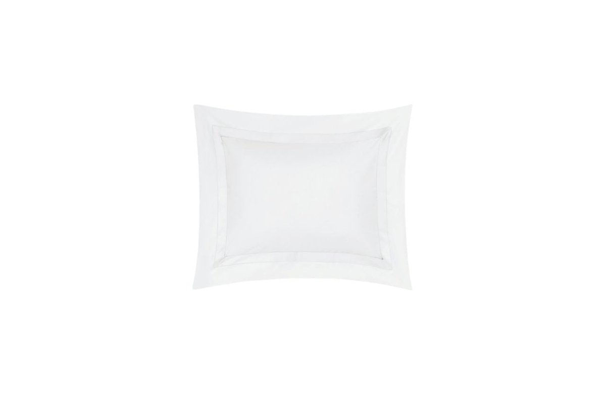 Boudoir Sham - Lowell White Bedding by Matouk at Fig Linens and Home