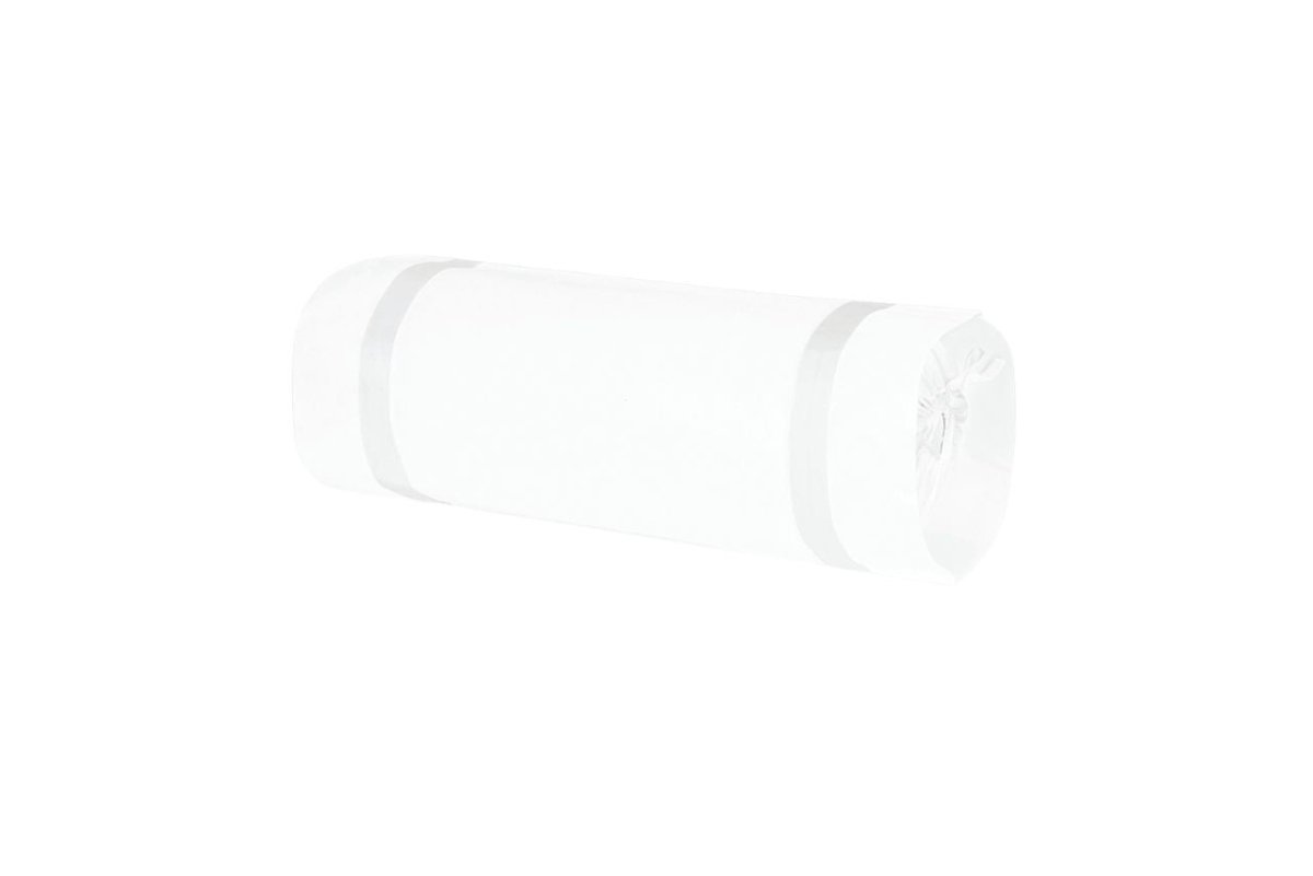 Neckroll Sham - Lowell White Bedding by Matouk at Fig Linens and Home