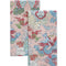 Magic Mountain Paradise Pink Guest Towels - Matouk Schumacher Powder Room Towels Fig Linens and Home