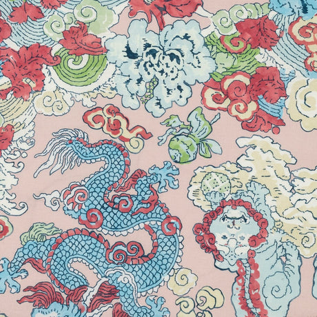 Magic Mountain Paradise Napkins by Matouk Schumacher - Pink Napkins Swatch