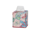 Magic Mountain Tissue Box Covers in Paradise Pink - Matouk Bathroom Accessories