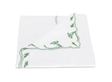 Matouk Marcella King Duvet Cover 108 x 96 Clover at Fig Linens and Home