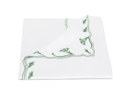 Matouk Marcella Full/Queen Duvet Cover 90 x 96 Clover at Fig Linens and Home