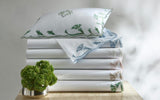 Marcella Bedding by Matouk | Embroidered Duvet Covers and Bed Sheets at Fig Linens and Home
