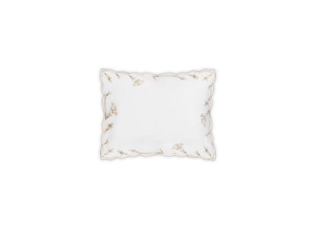 Matouk Marcella Boudoir Sham 12 x 16 Dune at Fig Linens and Home