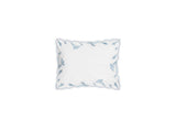 Matouk Marcella Boudoir Sham 12 x 16 Hazy Blue at Fig Linens and Home
