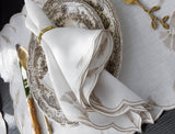 Marcella Tablecloth and Table Runner | Matouk at Fig Linens and Home
