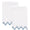 M042 Aziza Guest Towel 20 x 26 - Set of 2 Hazy Blue Powder Room Towels at Fig Linens and Home
