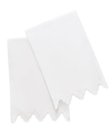M042 Aziza Guest Towel 20 x 26 - Set of 2 Bone Powder Room Towels at Fig Linens and Home