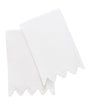 M042 Aziza Guest Towel 20 x 26 - Set of 2 Bone Powder Room Towels at Fig Linens and Home