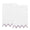 M042 Aziza Guest Towel 20 x 26 - Set of 2 Deep Lilac Powder Room Towels at Fig Linens and Home