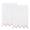 M042 Aziza Guest Towel 20 x 26 - Set of 2 Pink Powder Room Towels at Fig Linens and Home