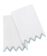M042 Aziza Guest Towel 20 x 26 - Set of 2 Pool Powder Room Towels at Fig Linens and Home