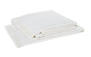 Matouk Leo Oversized Throw White at Fig Linens and Home
