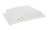Matouk Leo Oversized Throw White at Fig Linens and Home