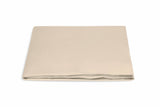Fitted Bottom Sheet - Matouk Nocturne Sateen Cotton Bedding in Dune at Fig Linens and Home