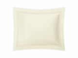 Pillow Sham - Matouk Nocturne Sateen Bedding in Ivory at Fig Linens and Home