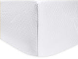 Matouk Petra Box Spring Covers King Box Spring Cover - 13” Pocket White at FIG LINENS AND HOME 2