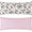 Matouk Reversible Lumbar Pillow Cover 16 x 36 Quilted Baudin Butterfly Pink/Matteo Peony