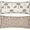 Matouk Reversible Lumbar Pillow Cover 16 x 36 Tiger Palm/Regine Coconut
