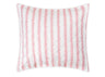 Matouk Schumacher Attleboro Pink Coral Quilted Euro Square Sham