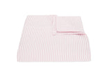 Matteo Seersucker Pink Duvet Cover | Matouk at Fig Linens and Home