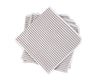 Matouk Matteo Seersucker Napkins in Bark at Fig Linens and Home