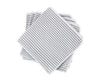 Matouk Matteo Seersucker Napkins in Deep Navy Blue at Fig Linens and Home