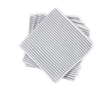 Matouk Matteo Seersucker Napkins in Deep Navy Blue at Fig Linens and Home