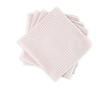 Matouk Matteo Seersucker Napkins in Pink at Fig Linens and Home