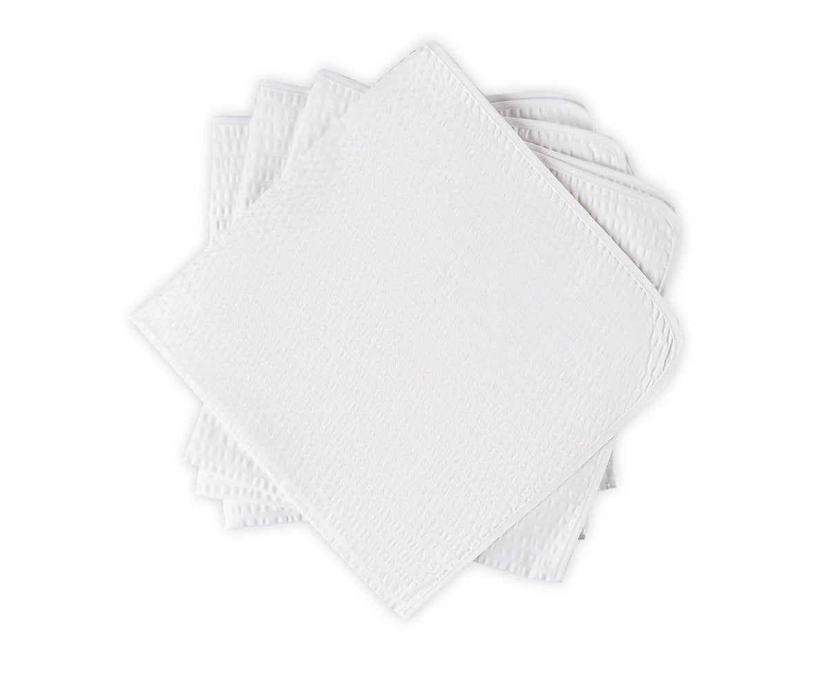 Matouk Matteo Seersucker Napkins in White at Fig Linens and Home