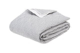 Matteo Deep Navy Blue Quilt | Matouk at Fig Linens and Home