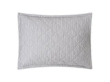 Matteo Deep Navy Blue Quilted Pillow Sham | Matouk at Fig Linens and Home