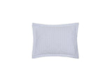 Matteo Azure Blue Quilted Boudoir Sham | Matouk at Fig Linens and Home