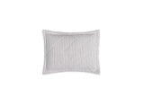 Matteo Bark Quilted Boudoir Sham | Matouk at Fig Linens and Home