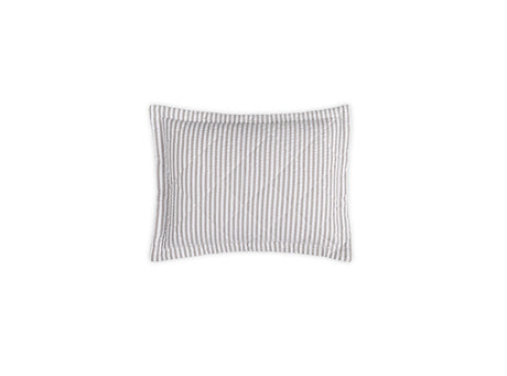 Matteo Bark Quilted Boudoir Sham | Matouk at Fig Linens and Home