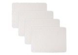 Matouk Matteo Quilted Placemats Natural at Fig Linens and Home