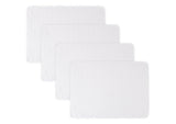 Matouk Matteo Quilted Placemats White at Fig Linens and Home