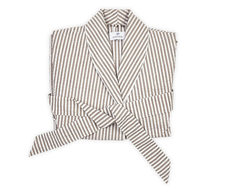 Bath Robe - Matteo Bark Robe by Matouk at Fig Linens and Home