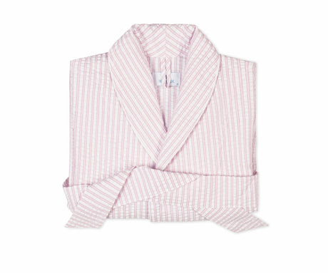 Bath Robe - Matteo Pink Robe by Matouk at Fig Linens and Home