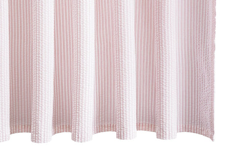 Matteo Pink Shower Curtain | Matouk at Fig Linens and Home