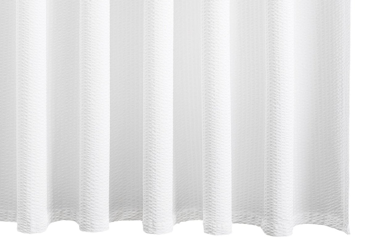 Matteo White Shower Curtain | Matouk at Fig Linens and Home
