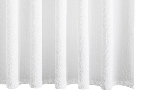 Matteo White Shower Curtain | Matouk at Fig Linens and Home