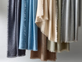 Matouk Maya Cashmere Throw Blankets at Fig Linens and Home - View 2