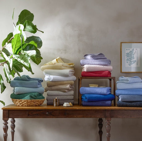 Milagro Towels by Matouk at Fig Linens and Home - Cotton Zero-Twist Terrycloth Bath Towels, Sheets and Face Cloths